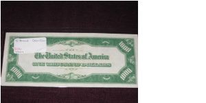 Banknote from USA