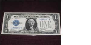 1928 C silver certificate, gem (FR 1603) Banknote