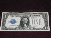 1928 D $1 silver certificate, gem (FR 1604) Banknote