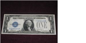 1928 E $1 silver certificate, gem (FR 1604) Banknote