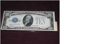 1933 $10 silver certificate, gem (FR 1700) Banknote