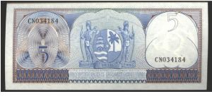 Banknote from Suriname