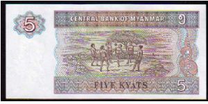 Banknote from Myanmar