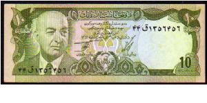 10 Afghanis__
Pk 47a Banknote