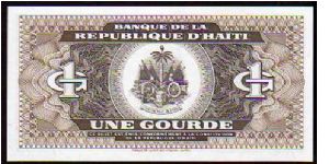 Banknote from Haiti