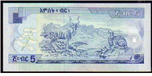 Banknote from Ethiopia