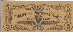 Banknote from Philippines