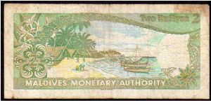 Banknote from Maldives