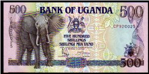 500 Shillings
Pk 33a Banknote