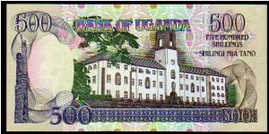 Banknote from Uganda