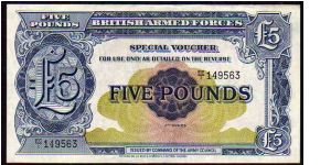 5 Pounds
Pk M23

(British Armed Forces) Banknote
