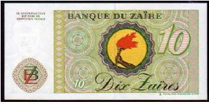 Banknote from Congo