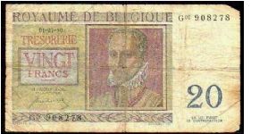 20 Francs__
Pk 132a Banknote