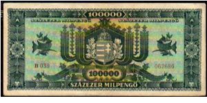 Banknote from Hungary