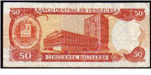 Banknote from Venezuela