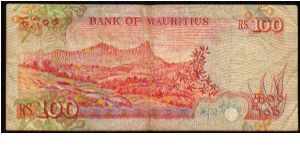 Banknote from Mauritius