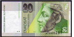 20 Korun
Pk 20a Banknote