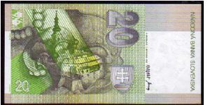 Banknote from Slovakia