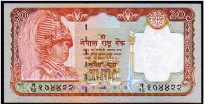 20 Rupees
Pk 47 Banknote