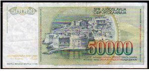 Banknote from Yugoslavia