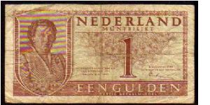 1 Gulden
Pk 72 Banknote