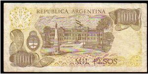 Banknote from Argentina