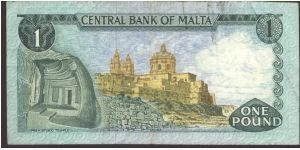 Banknote from Malta