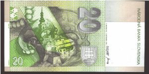 Banknote from Slovakia