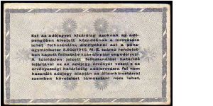 Banknote from Hungary