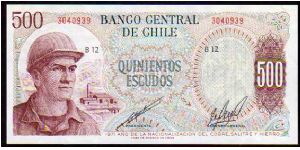 500 Escudos__
pk# 145 Banknote