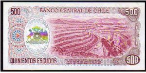 Banknote from Chile