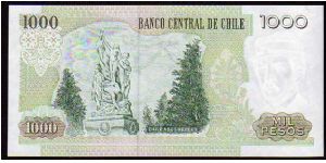 Banknote from Chile