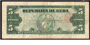 Banknote from Cuba