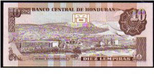 Banknote from Honduras