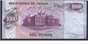 Banknote from Uruguay