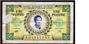 *FRENCH INDOCHINA*
________________

1 Piastre
Pk 104
---------------- Banknote