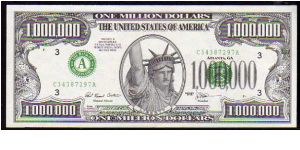 (Fantasy Notes)

1'000'000 Dollars
Pk NL1 Banknote