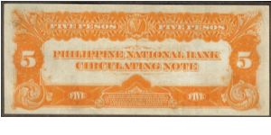 Banknote from Philippines