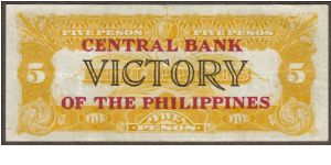 Banknote from Philippines