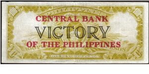 Banknote from Philippines