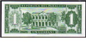 Banknote from Paraguay