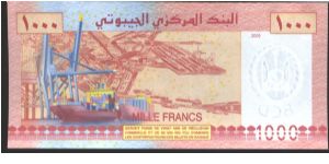 Banknote from Djibouti