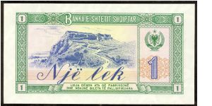 Banknote from Albania