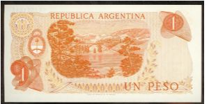 Banknote from Argentina