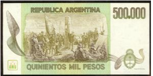 Banknote from Argentina