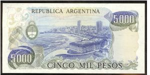 Banknote from Argentina