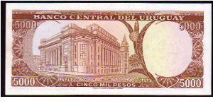 Banknote from Uruguay