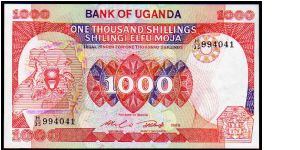 1000 Shillings
Pk 26 Banknote