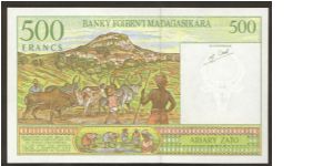 Banknote from Madagascar