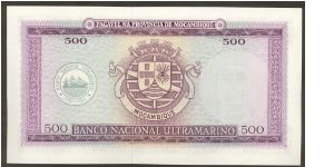 Banknote from Mozambique